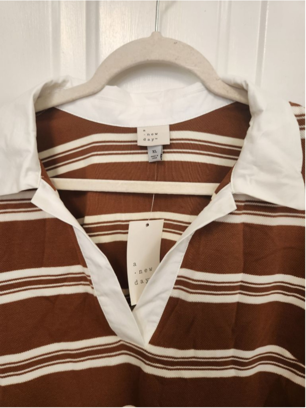 A new day women's long sleeve polo mini dress - Picture 2 of 5